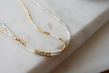 Load image into Gallery viewer, WHITE AGATE MIYUKI BEAD
