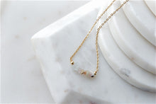 Load image into Gallery viewer, Morganite "ANGELEA" tumbled stone necklace and bracelets.