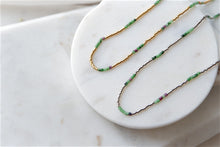 Load image into Gallery viewer, RUBY ZOISITE MIYUKI BEAD