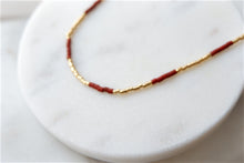 Load image into Gallery viewer, RED JASPER MIYUKI BEAD