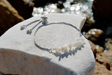 Load image into Gallery viewer, Moonstone "COSIMA" tumbled stone necklace and bracelets.

