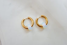 Load image into Gallery viewer, THE MOONSTONE HOOP'S
