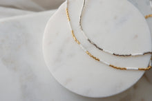 Load image into Gallery viewer, WHITE AGATE MIYUKI BEAD
