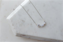 Load image into Gallery viewer, Blue lace Agata "VERA" tumbled stone necklace and bracelets
