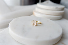 Load image into Gallery viewer, "RAFAELLA" PINK QUARTZ RING
