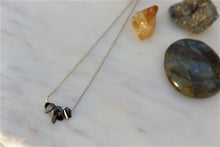 Load image into Gallery viewer, Hematite "GAIA" tumbled stone necklace and bracelets.

