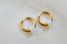 Load image into Gallery viewer, THE MOONSTONE HOOP'S
