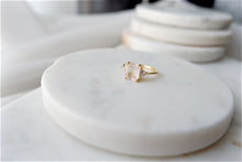 Load image into Gallery viewer, "RAFAELLA" PINK QUARTZ RING
