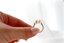Load image into Gallery viewer, "RAFAELLA" PINK QUARTZ RING
