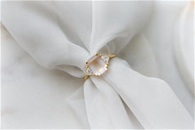 Load image into Gallery viewer, "RAFAELLA" PINK QUARTZ RING
