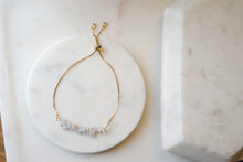 Load image into Gallery viewer, Blue lace Agata "VERA" tumbled stone necklace and bracelets
