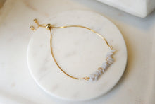 Load image into Gallery viewer, Blue lace Agata "VERA" tumbled stone necklace and bracelets
